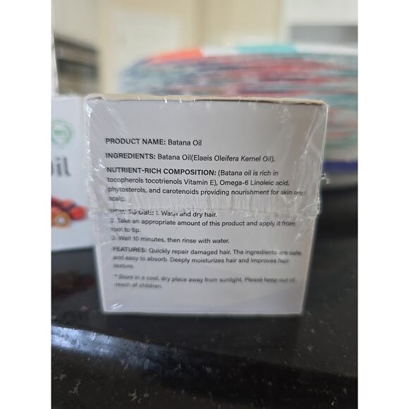 2-Pack Raw Batana Oil 100% Natural Hair Growth Treatment Sealed Box Wear NWT - Picture 5 of 8